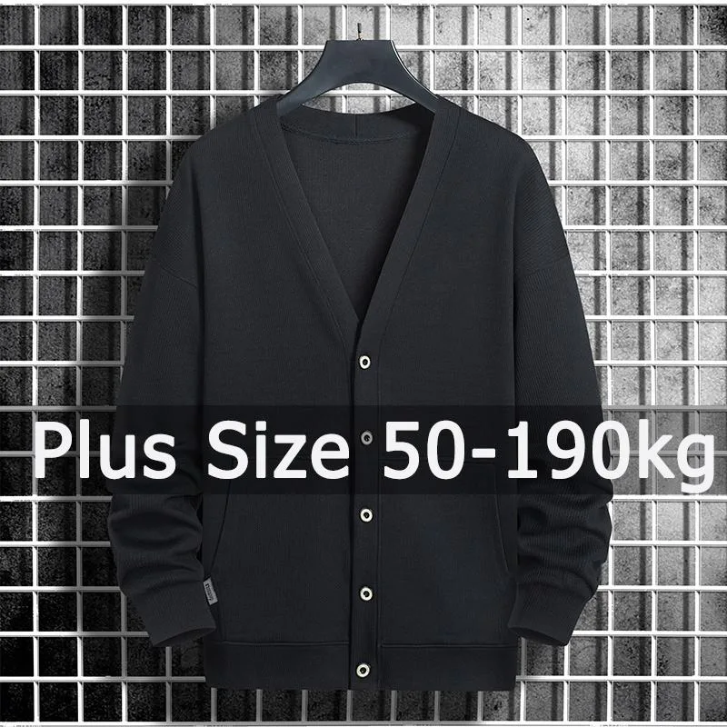 Winter Clothing Men Style - Plus Size Maglione Cardigan Uomo Top