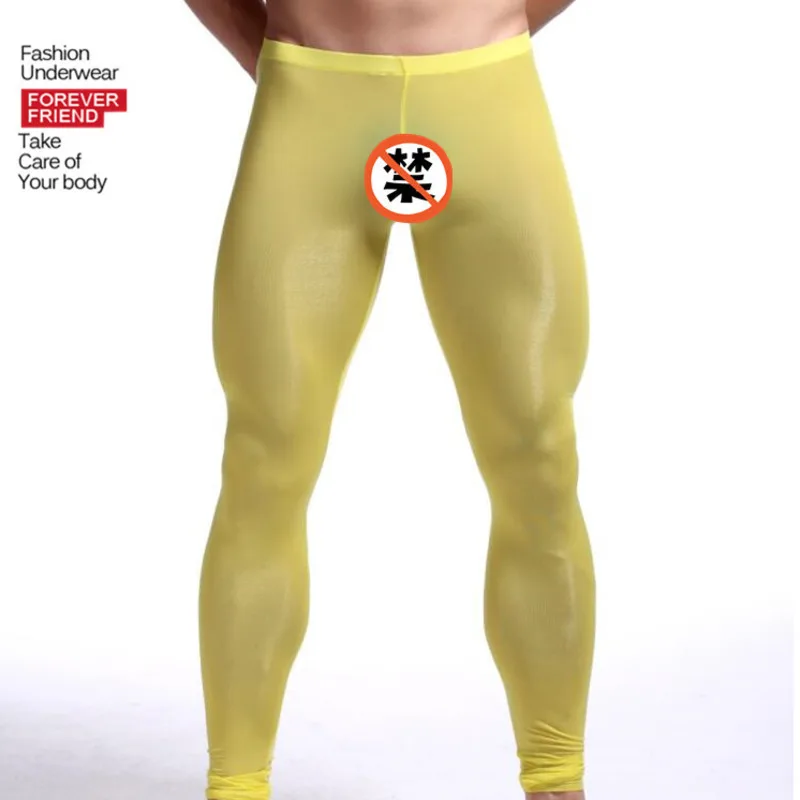 Thermal Base Layer - Leggings Termici da Uomo in Seta
