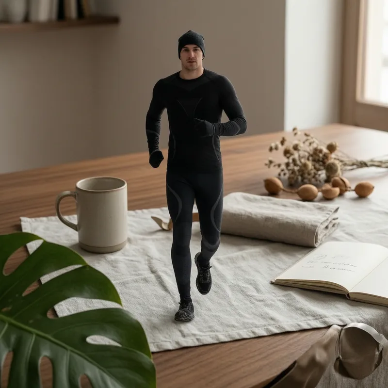 Thermal Base Layer - Set di Abbigliamento Base Layer per