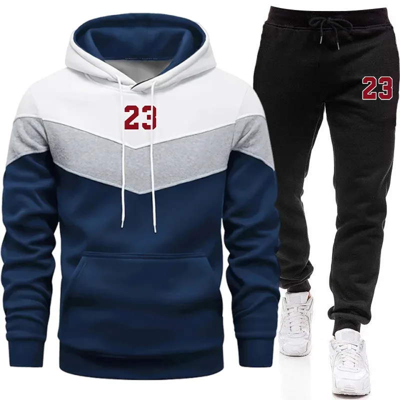 Winter Clothing Men - Nuova Tuta Sportiva da Uomo, Felpa