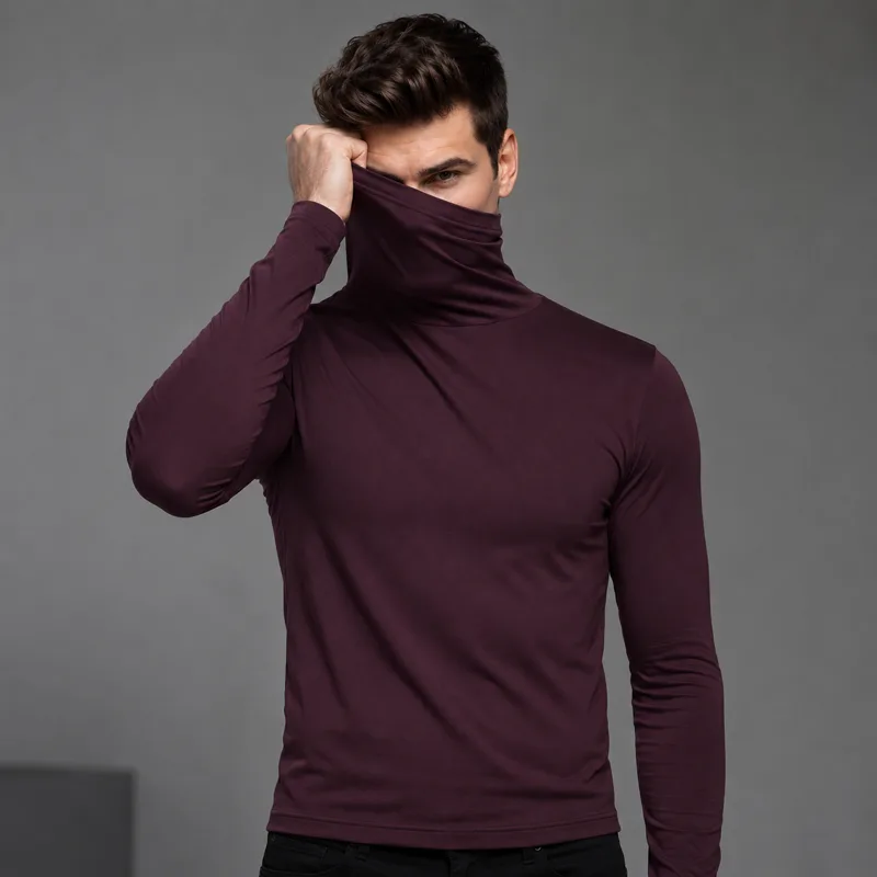 Thermal Base Layer - Maglia a Collo Alto a Maniche