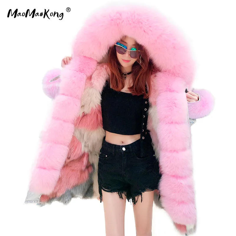 Winter Clothing Brands - MAOMAOKONG marca lunga giacca invernale donna