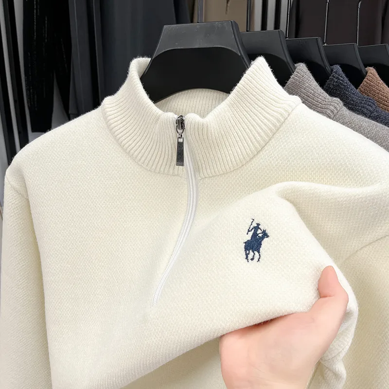 Winter Clothing Men Style - Maglione Invernale da Uomo con Cerniera