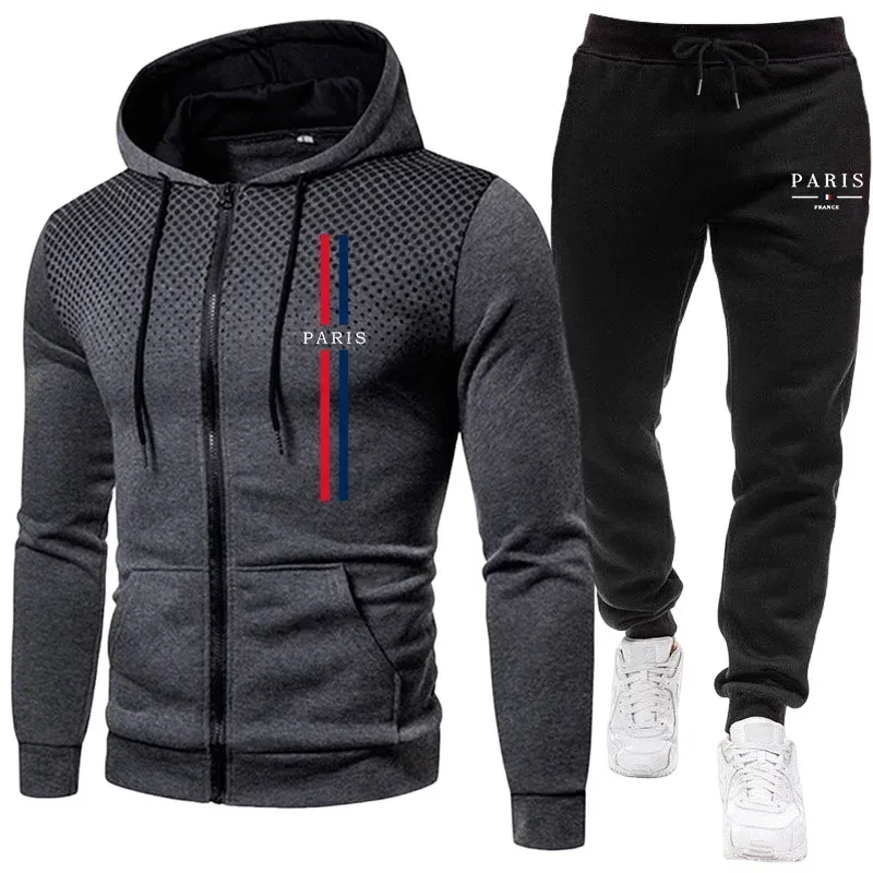 Winter Clothing Men - Completo sportivo da uomo con giacca