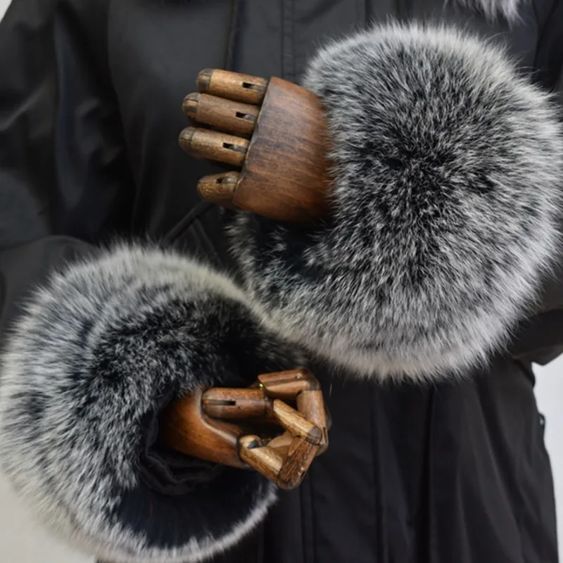 Winter Clothing For Sale - Polsini in pelliccia di volpe per