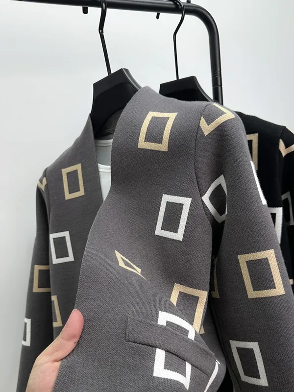 Winter Clothing Men Style - Cardigan lavorato a maglia da uomo