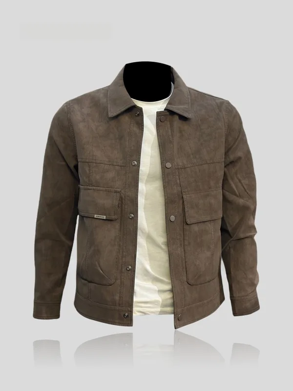 Winter Sun Clothing - Giacca da Moto Slim Fit per