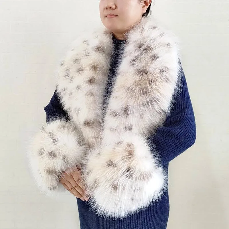 Winter Clothing For Sale - Sciarpa in pelliccia di volpe sintetica