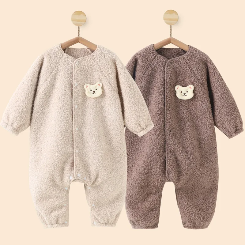 Winter Clothing Newborn - Tutina Invernale per Neonati, Foderata in