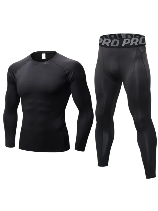 Thermal Base Layer - Set di compressione da allenamento da