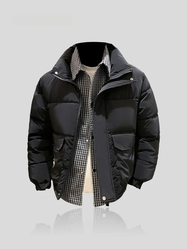 Winter Sun Clothing - Giacca in Cotone Imbottita da Uomo,