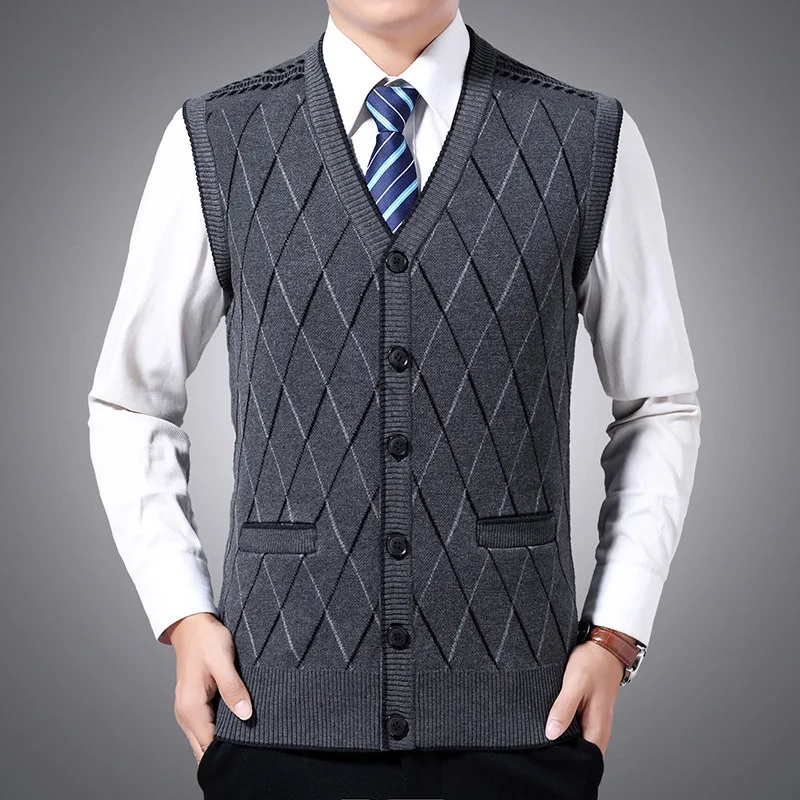 Winter Clothing Men Style - DIMUSI Gilet senza maniche da uomo