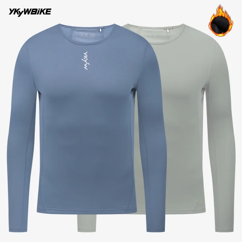 Thermal Base Layer - YKYW Uomo Ciclismo Manica Lunga Strati