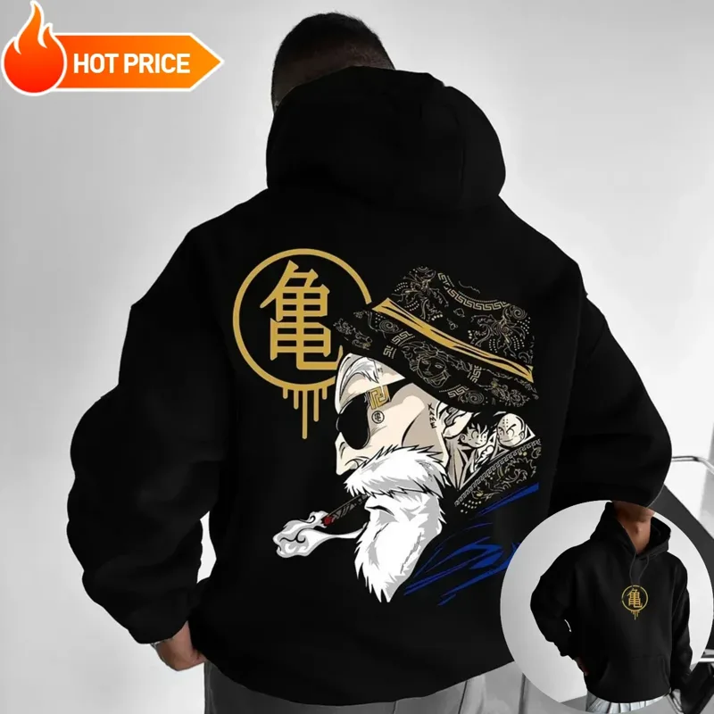 Winter Clothing Japan - Master Roshi Dragon Ball Saiyan Harajuku