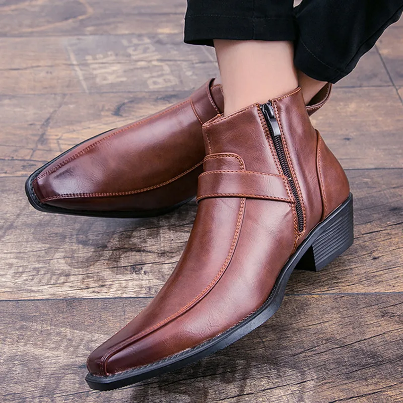 Winter Clothing Material - 2026 Stivali da cowboy retrò da