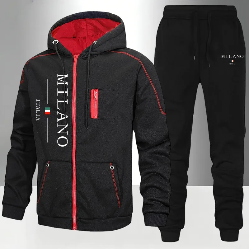 Winter Clothing Material - Completo da Uomo Moda Italiana: Tuta