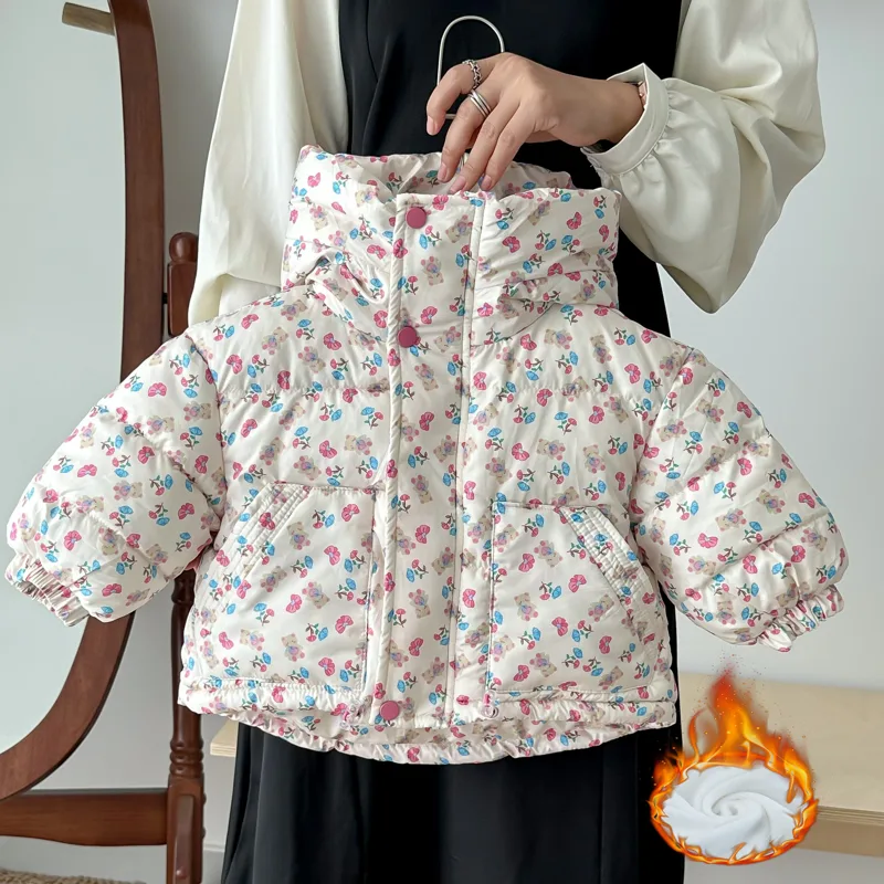 Winter Clothing For 1 Year Old Girl - Piumini per ragazze Bambini Plus Piumini