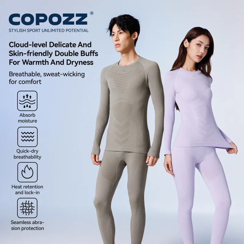 Thermal Base Layer - COPOZZ Set di biancheria intima termica