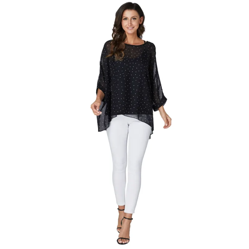 4325 Camicia bohémien in chiff - Winter Sun Clothing recensione e prezzo