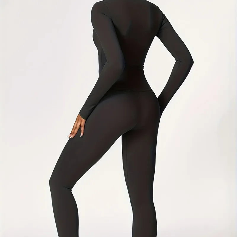 Tuta da yoga aderente a manich - Winter Clothing Usa recensione e prezzo