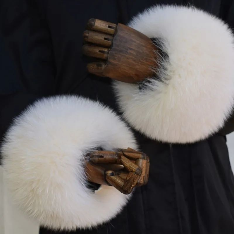 Polsini in pelliccia di volpe  - Winter Clothing For Sale recensione e prezzo