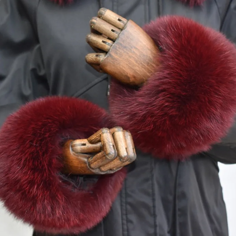 Polsini in pelliccia di volpe  - Winter Clothing For Sale recensione e prezzo