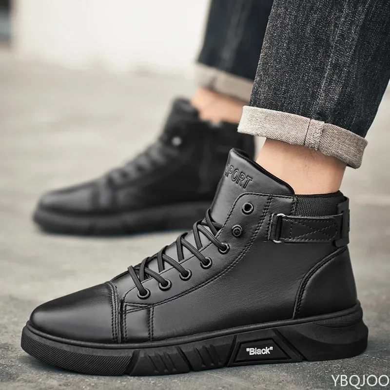 Nuove scarpe da uomo alte como - Winter Clothing Material recensione e prezzo