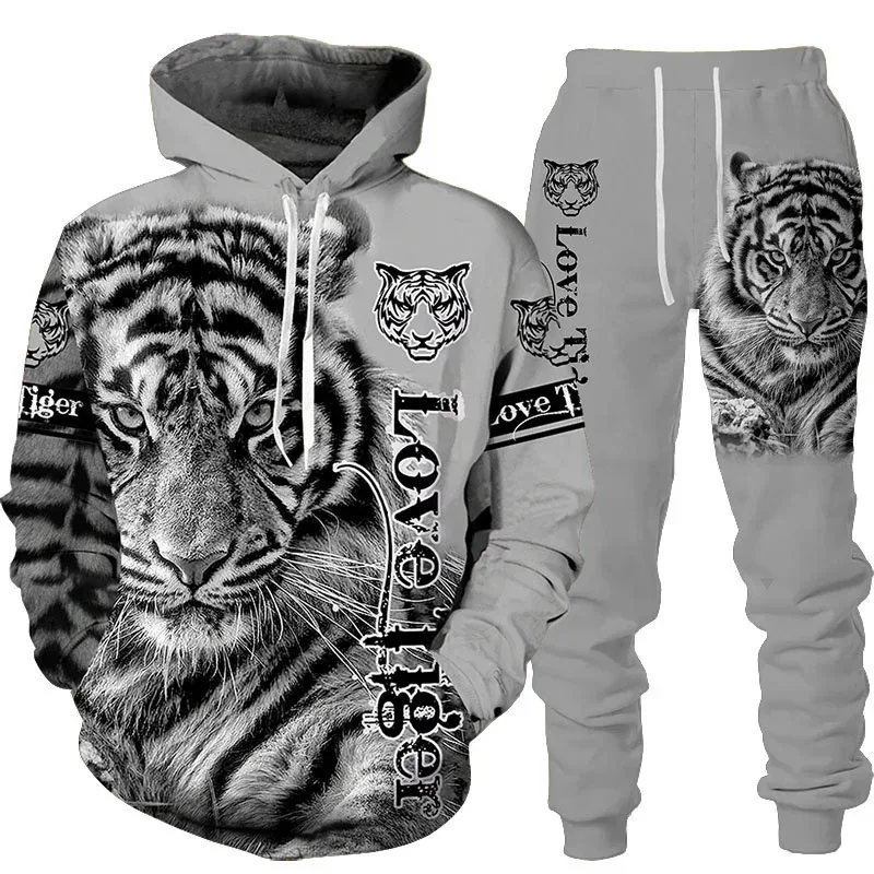New Animal 3D Tiger stampato f - Winter Clothing Men Style recensione e prezzo