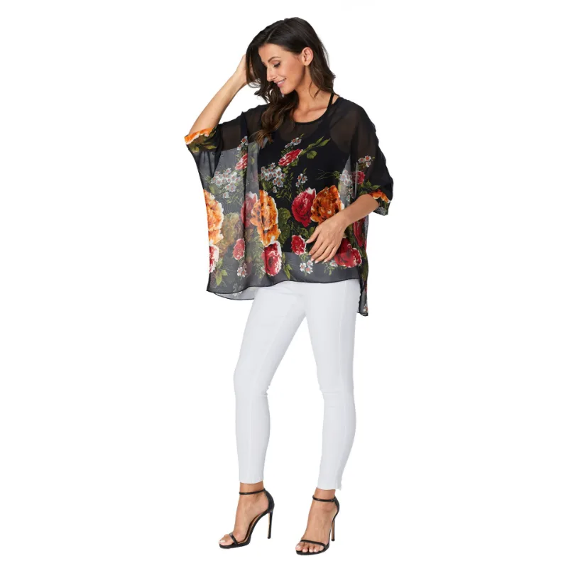 4329 Camicia in chiffon bohémi - Winter Sun Clothing recensione e prezzo