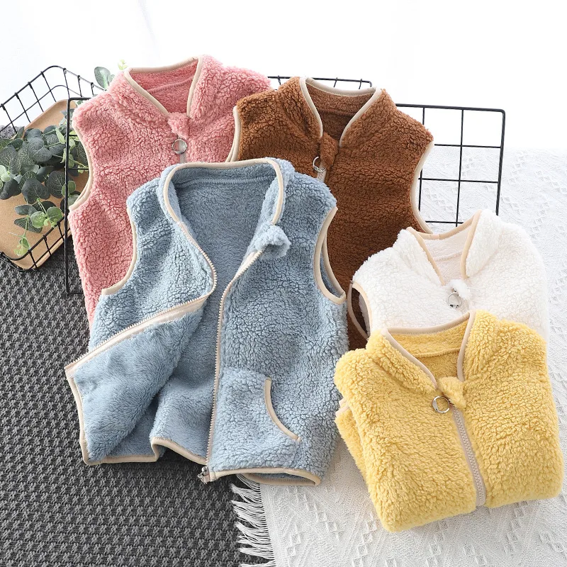 Gilet in flanella per bambini, - Winter Clothing For 1 Year Old Girl recensione e prezzo
